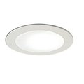 Nora Lighting Nora Lighting NL-422W 4 in.;LV;SHWR TRIM;ALB.;WHITE RIN NL-422W